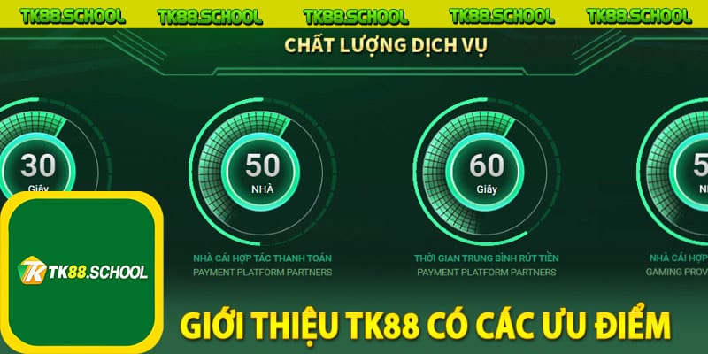 Giới thiệu TK88 có các ưu điểm riêng biệt