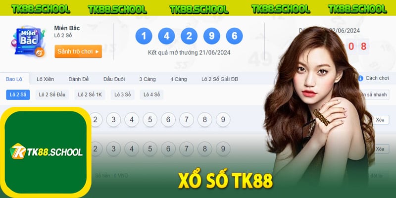 Sảnh xổ số TK88